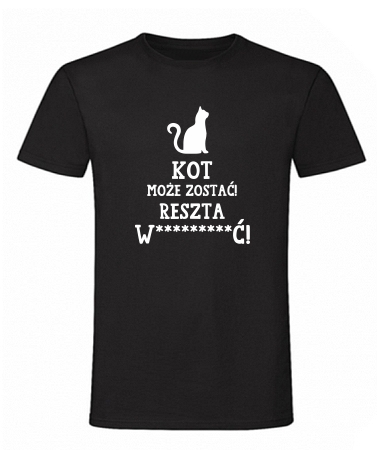 Kot może zostać - reszta w...