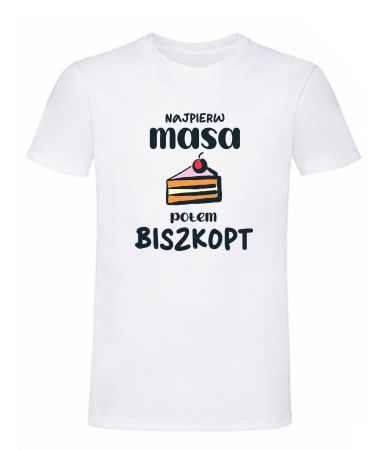 Najpierw masa potem biszkopt