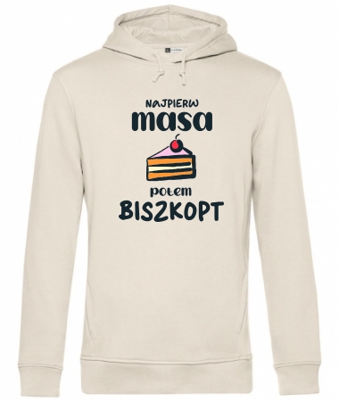 Najpierw masa potem biszkopt
