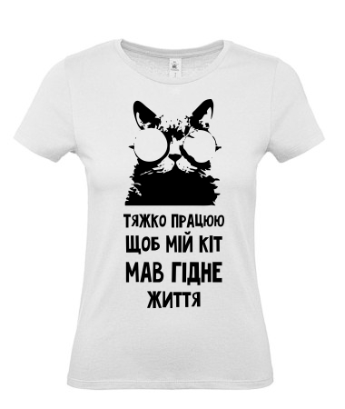 Тяжко працюю для кота