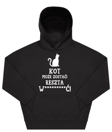 Kot może zostać - reszta w...