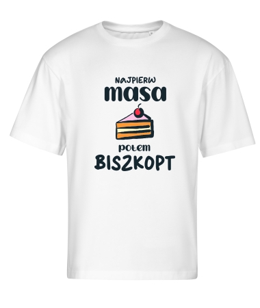 Najpierw masa potem biszkopt