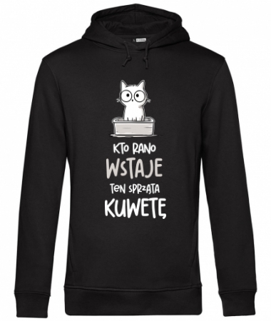 Kto rano wstaje sprząta kuwetę